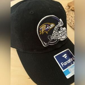 Baltimore Ravens Fanatics Youth Adjustable Hat Black Hat new football